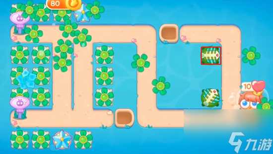 保卫萝卜4海的闺女第12关通关攻略