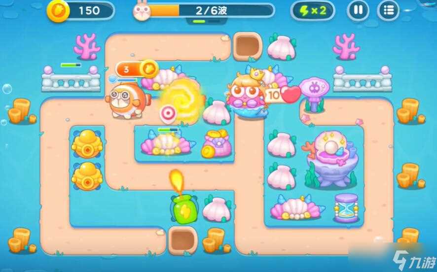 保卫萝卜4海的闺女第16关攻略