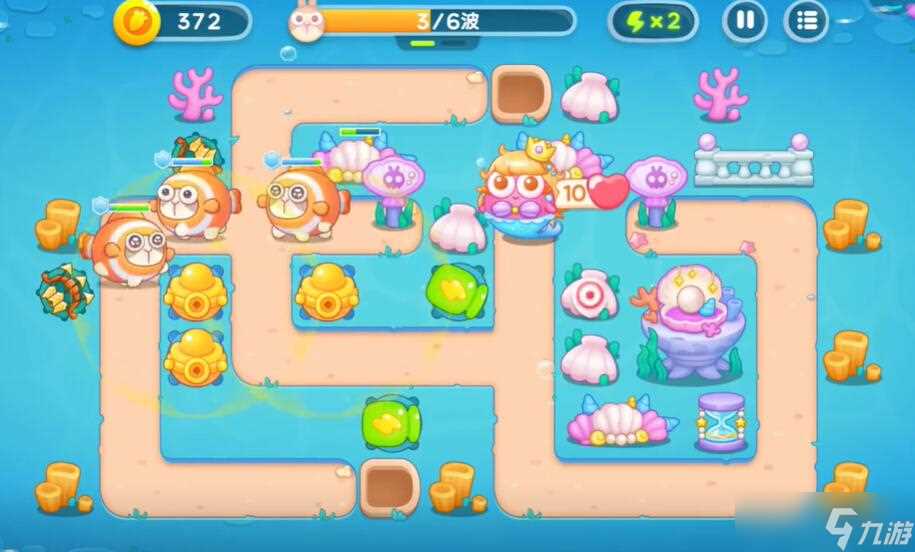 保卫萝卜4海的闺女第16关攻略