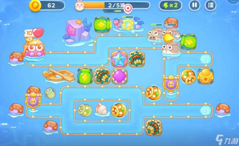 保卫萝卜4海的闺女第16关攻略