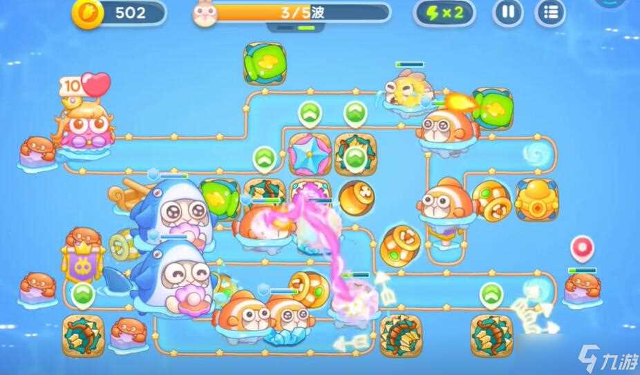 保卫萝卜4海的闺女第16关攻略