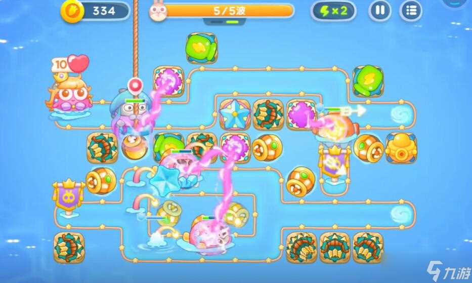 保卫萝卜4海的闺女第16关攻略