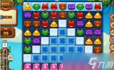 《开心消消乐》408关过关攻略