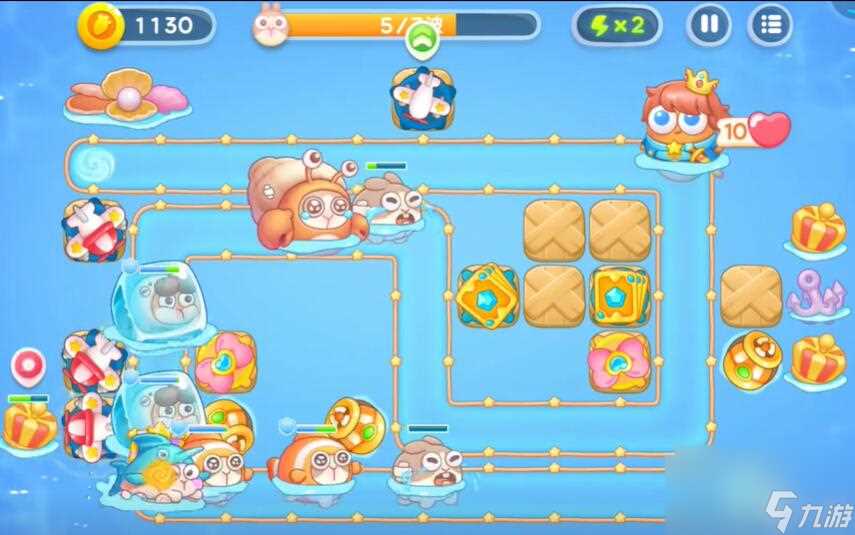 保卫萝卜4海的闺女19关攻略