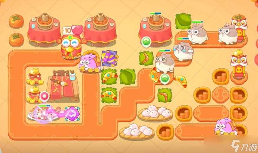 保卫萝卜4新春大集第3关攻略