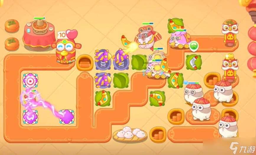 保卫萝卜4新春大集第3关攻略