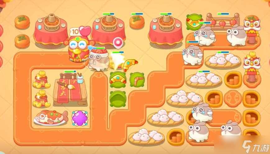 保卫萝卜4新春大集第3关攻略