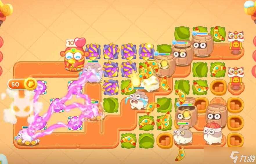 保卫萝卜4新春大集第3关攻略