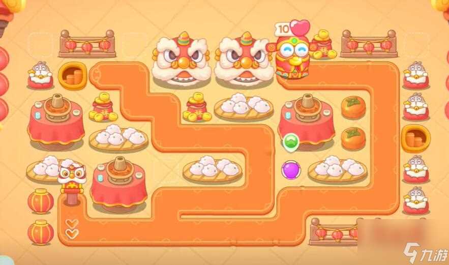 保卫萝卜4新春大集第5关攻略