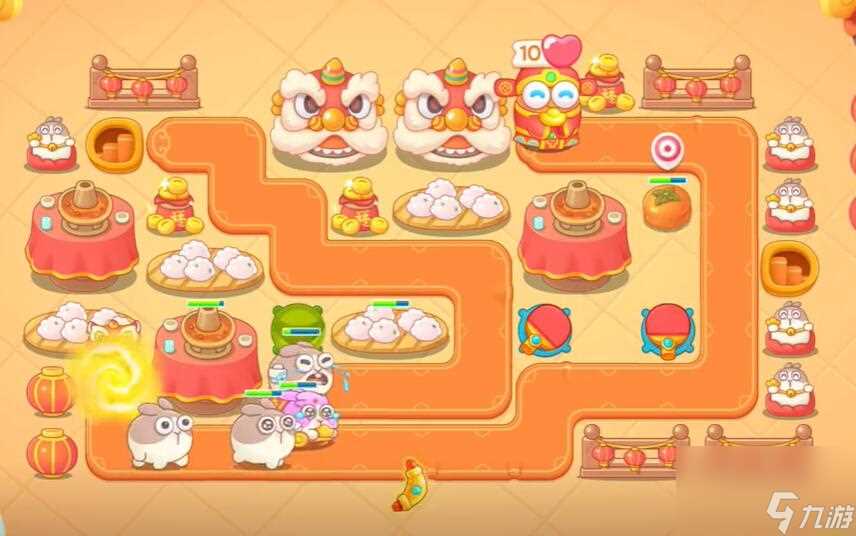 保卫萝卜4新春大集第5关攻略