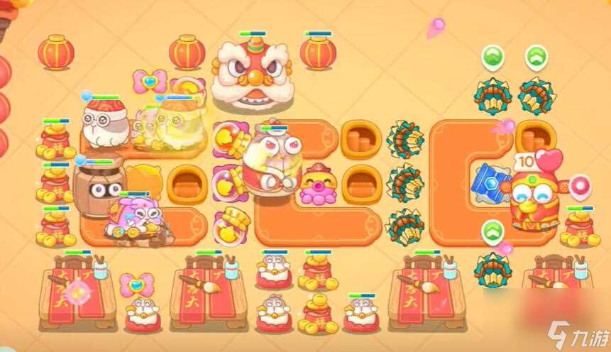 保卫萝卜4新春大集第6关攻略