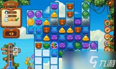 《开心消消乐》447关3星过关技巧解析