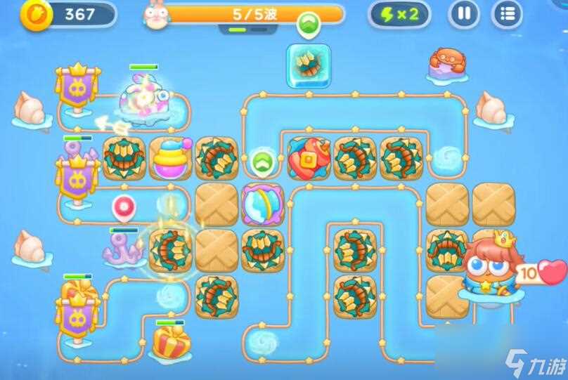 保卫萝卜4海的闺女第28关怎么过