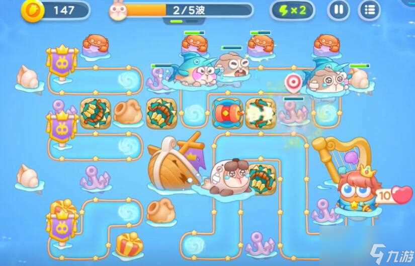 保卫萝卜4海的闺女第28关怎么过