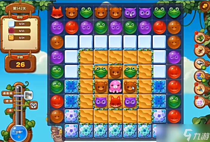 《开心消消乐》542关通关攻略