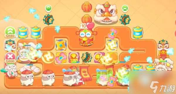 保卫萝卜4新春大集第14关怎么通关 关攻略