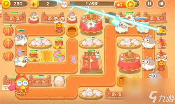 保卫萝卜4新春大集第1关攻略 保卫萝卜4新春大集第1关怎么过