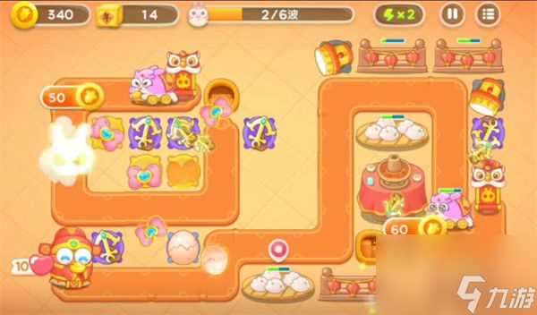 保卫萝卜4新春大集第1关攻略 保卫萝卜4新春大集第1关怎么过