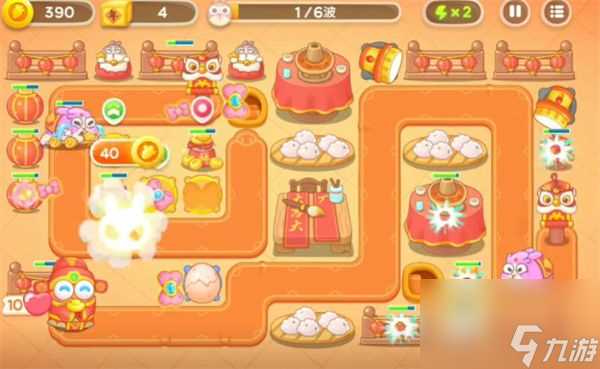 保卫萝卜4新春大集第1关攻略 保卫萝卜4新春大集第1关怎么过