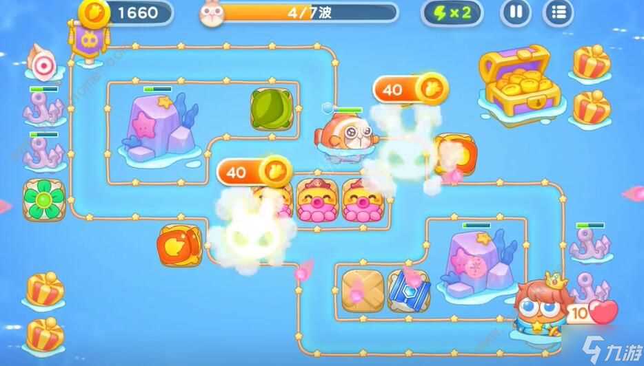 保卫萝卜4海的闺女第35关怎么过 海的闺女第35关通关图文教程