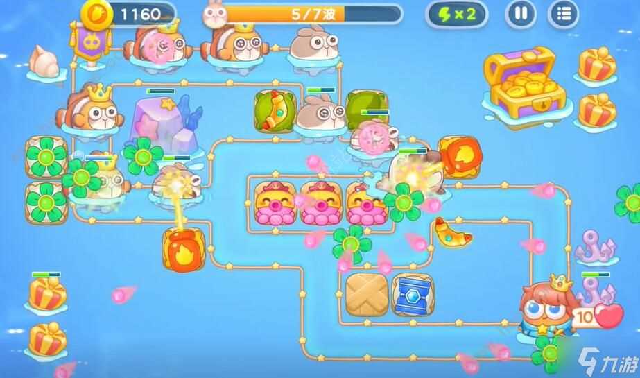 保卫萝卜4海的闺女第35关怎么过 海的闺女第35关通关图文教程