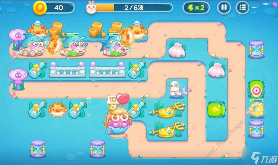 保卫萝卜4海的闺女第39关怎么过 海的闺女第39关通关攻略