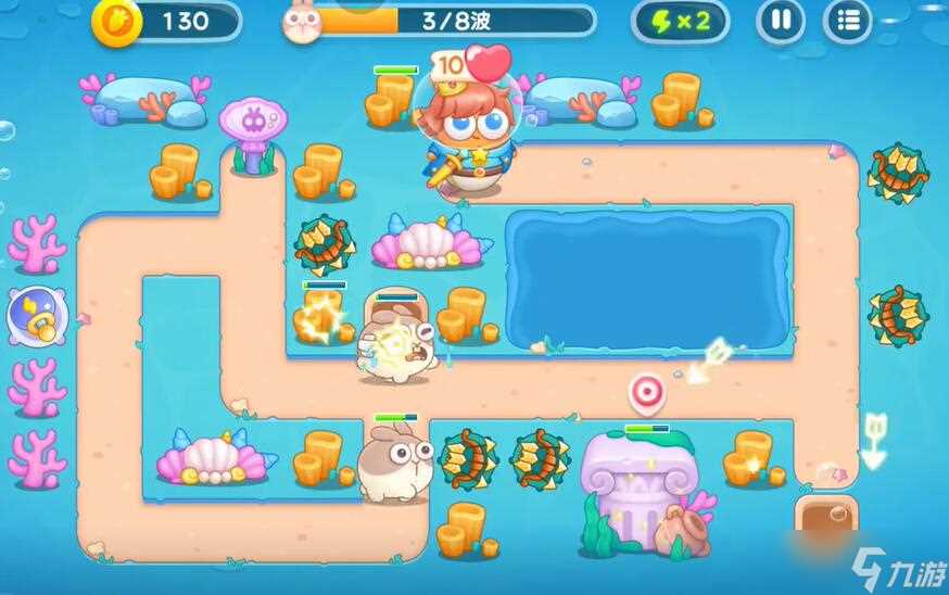 保卫萝卜4海的闺女第32关攻略