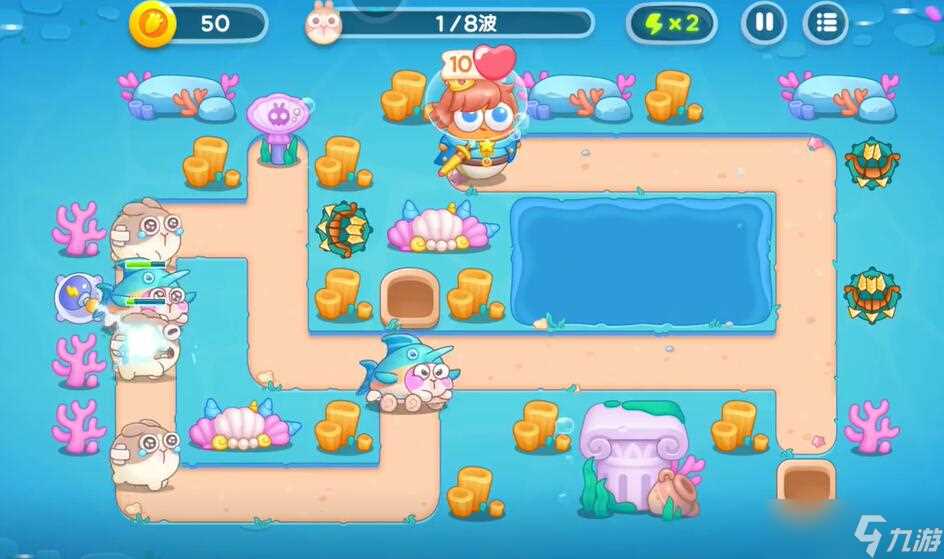 保卫萝卜4海的闺女第32关攻略