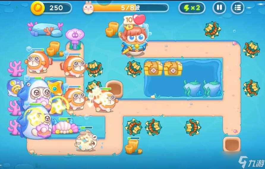 保卫萝卜4海的闺女第32关攻略