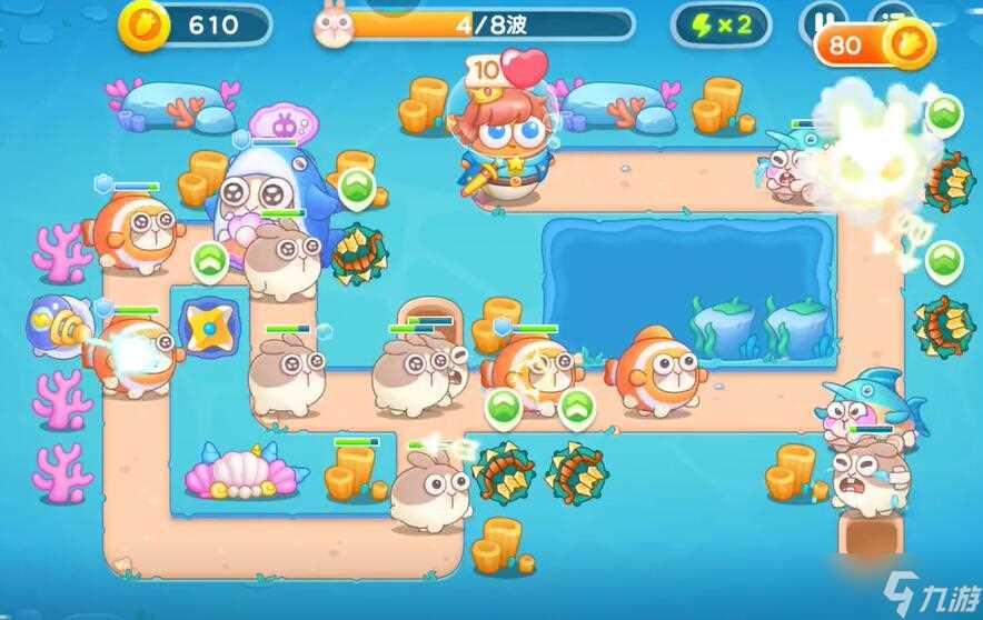 保卫萝卜4海的闺女第32关攻略