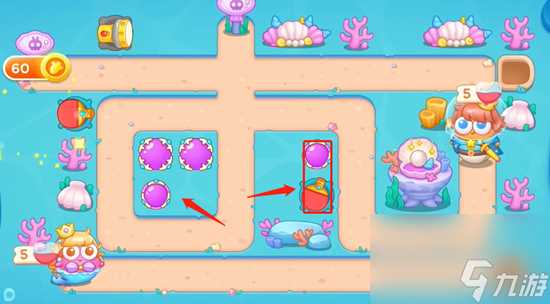 保卫萝卜4海的闺女第37关通关攻略