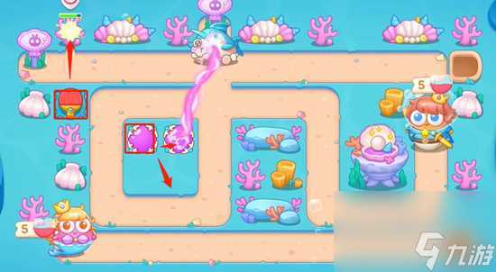 保卫萝卜4海的闺女第37关通关攻略