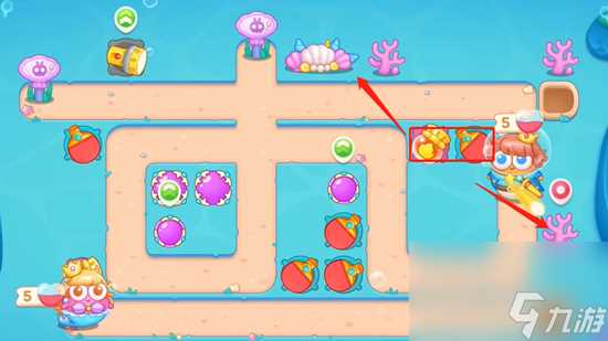 保卫萝卜4海的闺女第37关通关攻略