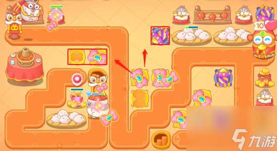 保卫萝卜4新春大集第8关攻略