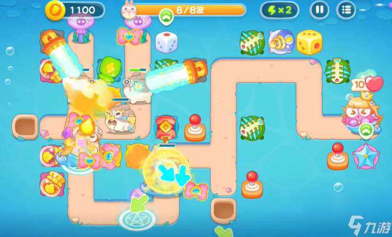 保卫萝卜4海的闺女第42关玩法大全