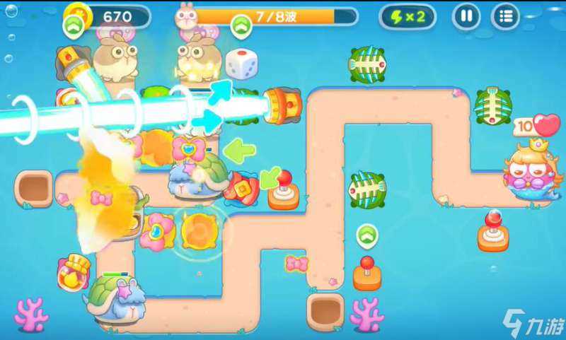 保卫萝卜4海的闺女第42关玩法大全