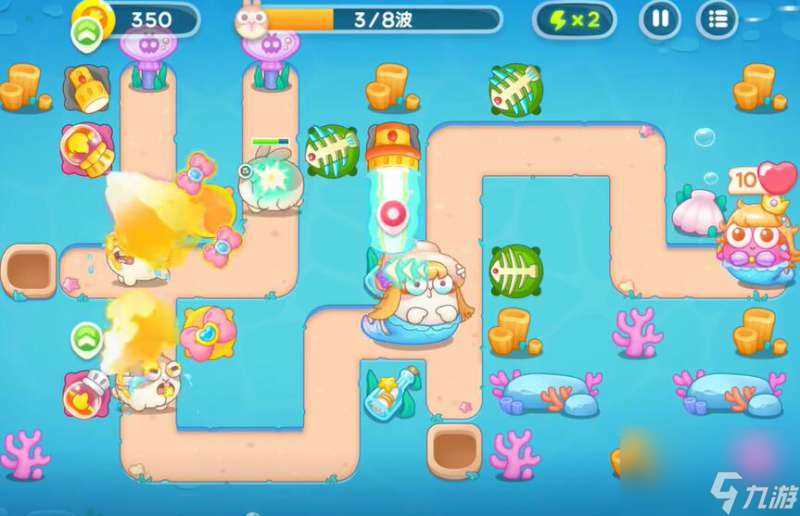 保卫萝卜4海的闺女第42关玩法大全