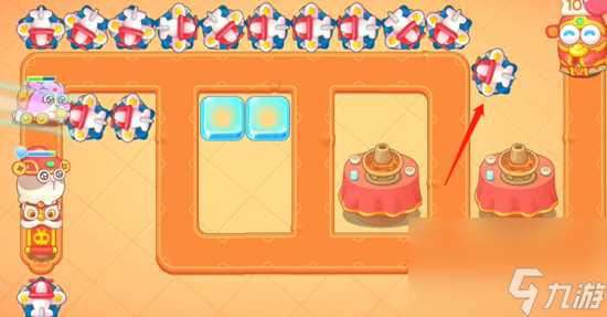 保卫萝卜4新春大集第13关攻略