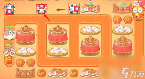 保卫萝卜4新春大集第13关攻略