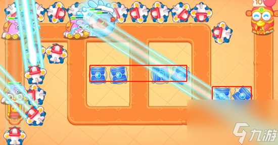 保卫萝卜4新春大集第13关攻略