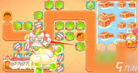 保卫萝卜4新春大集第7关怎么通关