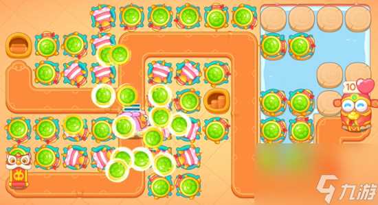 保卫萝卜4新春大集第7关怎么通关