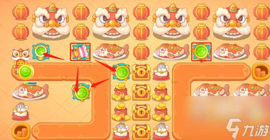 保卫萝卜4新春大集第9关怎么过