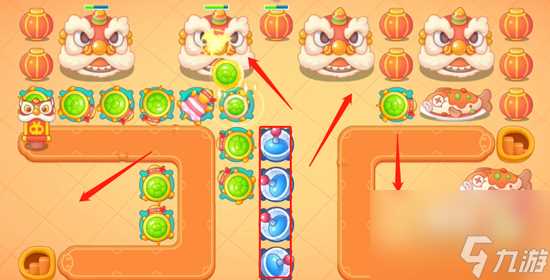 保卫萝卜4新春大集第9关怎么过