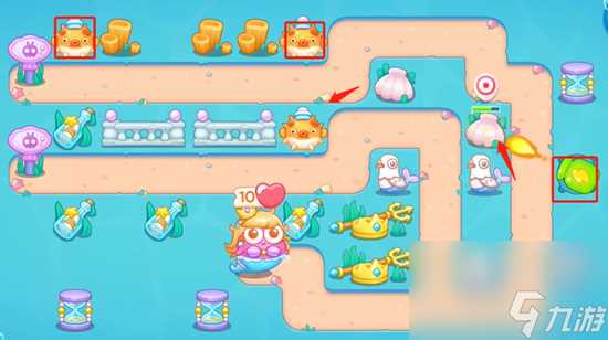 保卫萝卜4海的闺女第39关怎么玩