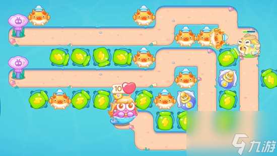 保卫萝卜4海的闺女第39关怎么玩