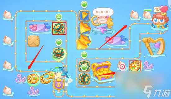 保卫萝卜4海的闺女第36关怎么过