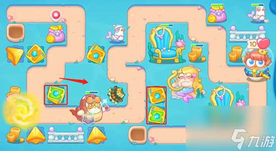 保卫萝卜4海的闺女第36关怎么过