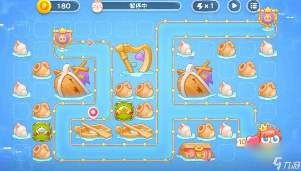 保卫萝卜4海的闺女第10关怎么过