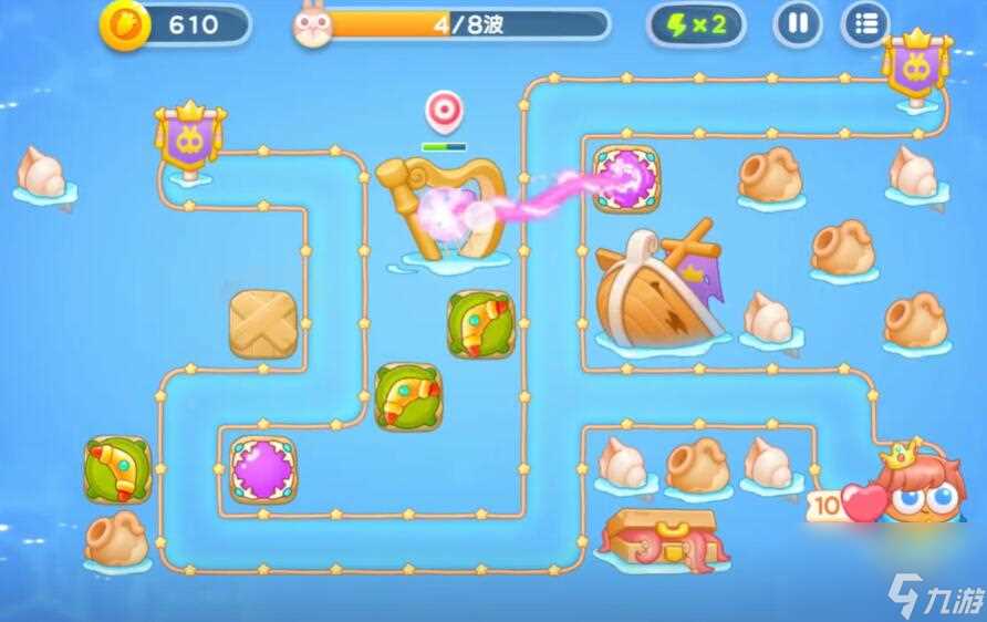 保卫萝卜4海的闺女第10关怎么过